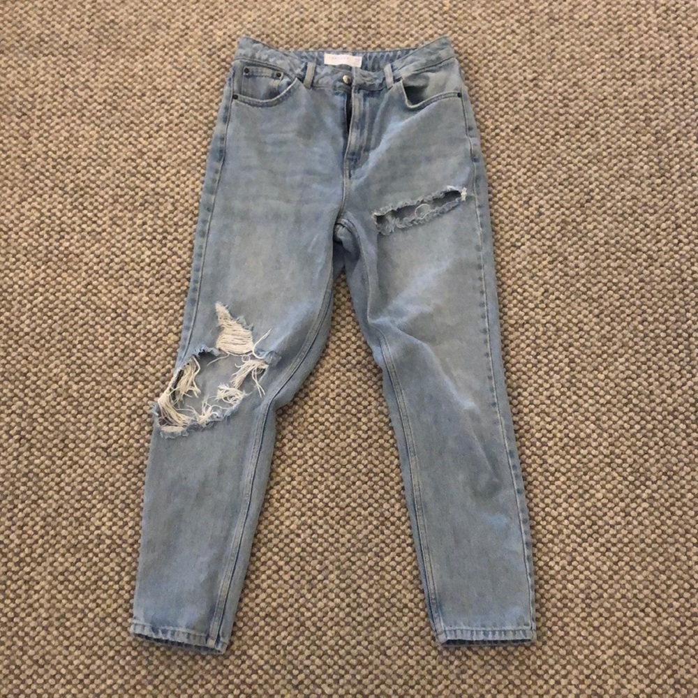 Top shop mom jeans